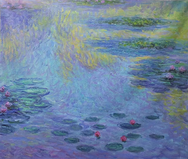 A River-Oil Painting